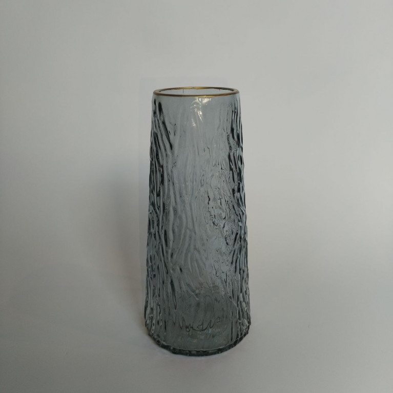 DARK GLASS VASE